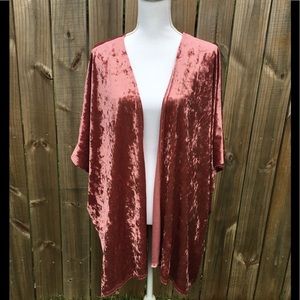 Pink Metallic Shawl